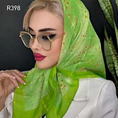 مینی اسکارف حریر نخ طرح هاوایی-153991