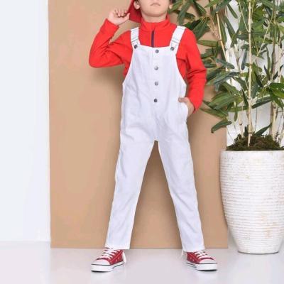 بیلر جین دخترانه رنگ سفید