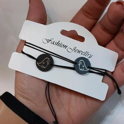 ست دستبند ست دوستی استیل ست عاشقانه دایناسور