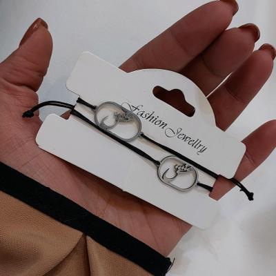 ست دستبند ست دوستی استیل ست عاشقانه طرح عشق