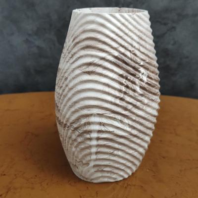 گلدان شیار دار،سنگ مصنوعی