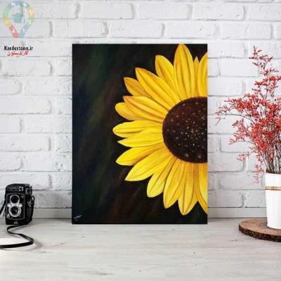 تابلو نقاشی آفتابگردان