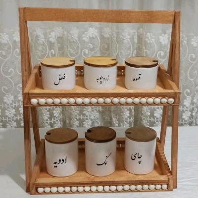 استند چوبی مهره دار