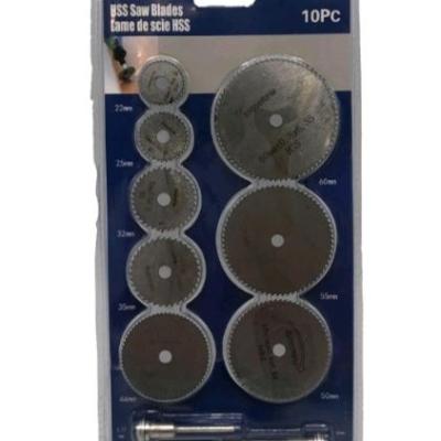 صفحه برش اره ای مینیاتوری مجموعه 10 عددی