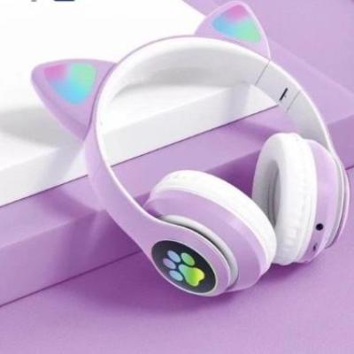 هدفون بلتوثی مدل گربه ای