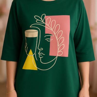 تیشرت لانگ سوپر پنبه