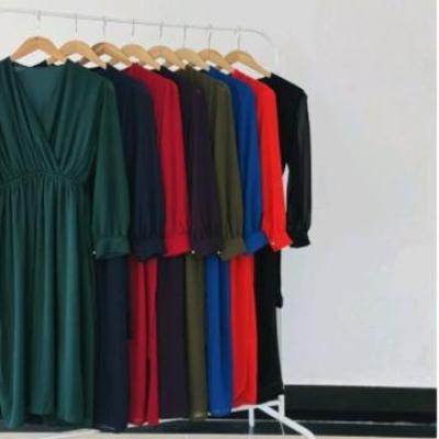 پیراهن مهمانی زنانه حریر مدل پیراهن کاترین کد محصول 094-156055