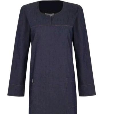 مانتو اداری زنانه جین آیلدیز مدل روپوش پزشکی زنانه