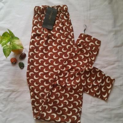 شلوار گیاهی مچ دار