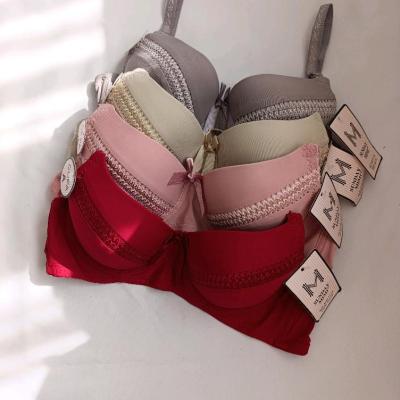 سوتین زنانه و دخترانه اسفنجی فنر دار کاپ A