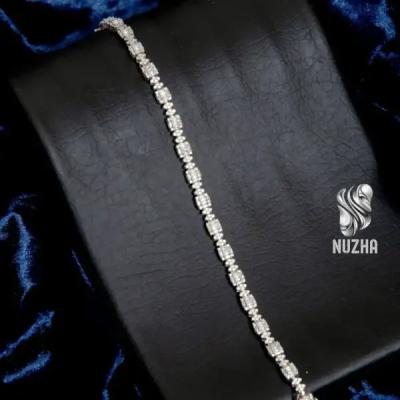 دستبندنقره زنانه کدdnz1015