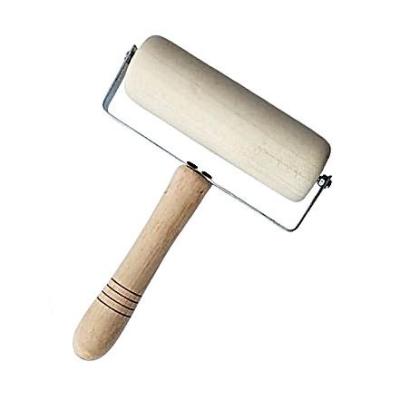 وردنه غلتکی چوبی