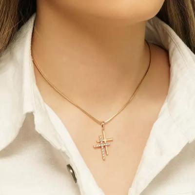 پلاک صلیب 2025 ژوپینگ رنگ ثابت.