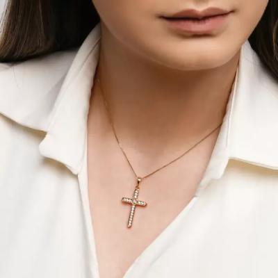 پلاک صلیب 2025 ژوپینگ رنگ ثابت.