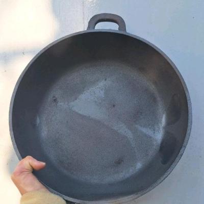 تابه چدنی سایز بزرگ، چدن اصل ضد خش نچسب و مقاوم در برابر ضربه