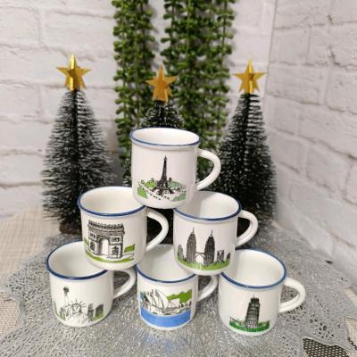 فنجون شات اسپرسو وارداتی 6عددی