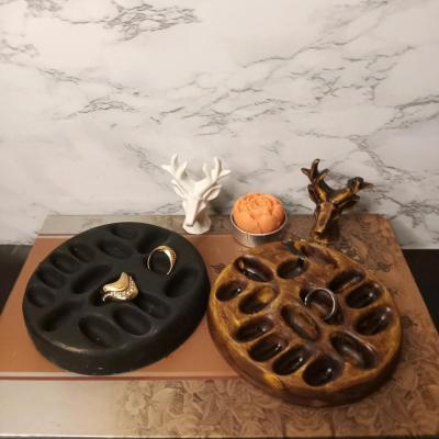 استند انگشتر گرد سنگی 10سانت