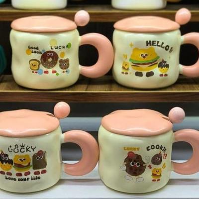 ماگ درب دار ،ماگ وارداتی ،ماگ دفرمه