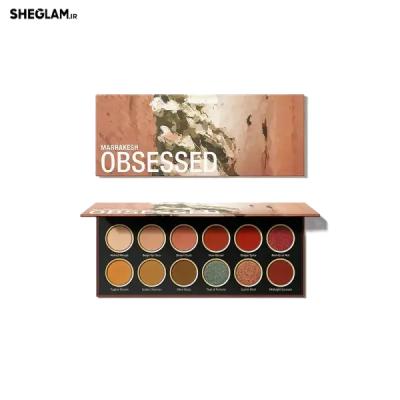پالت سایه 12 رنگ شیگلم مدل Marrakesh Obsessed