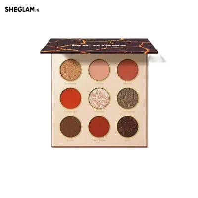 پالت سایه 9 رنگ شیگلم مدل Lots to Lava