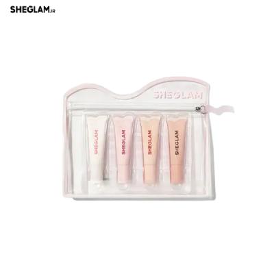 ست 4 عددی لیپ گلاس مرطوب کننده شیگلم