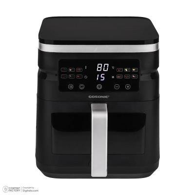 سرخ کن بدون روغن گوسونیک 7 لیتری صفحه لمسی دوالمنت مدل 837 سبد سرامیکی