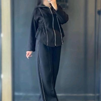 ست هودی و شلوار جلوزیپ