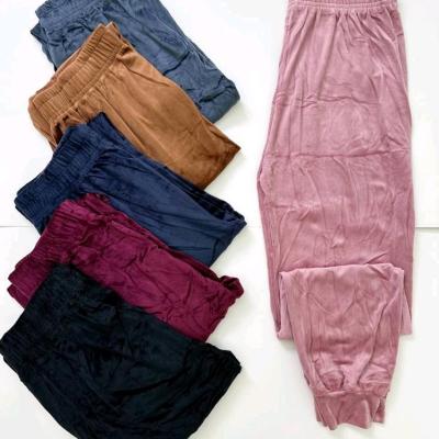 شلوار مخمل وارداتی زنانه