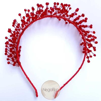 تل جذاب یاقوتی دستساز