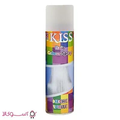 اسپری رنگ مو موقت کیس وان رنگ سفید حجم 180 میل