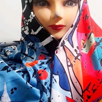 روسری ساتن مجلسی2