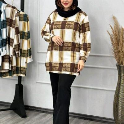 شومیز دلارا کریشه زنانه دخترانه مناسب 40 تا 50