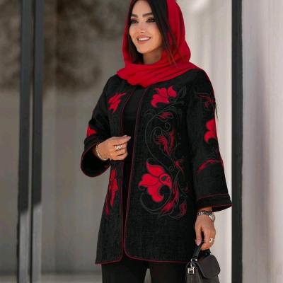 مانتو مجلسی مخمل مدل کتی