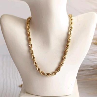 گردنبند طنابی استیل