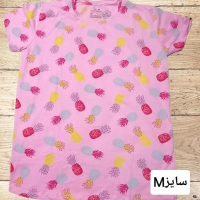 تیشرت زنانه بنگلادشی سایزm مناسب تاسایز 42