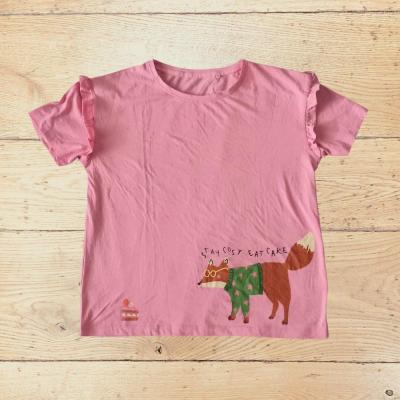 تیشرت زنانه بنگلادشی آستین چین دار مناسب سایز 40 تا46