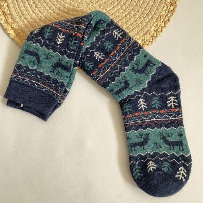 جوراب پشمی ساق بلند