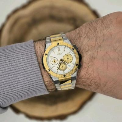 ساعت مچی مردانه کورال سه موتوره همراه با گارانتی