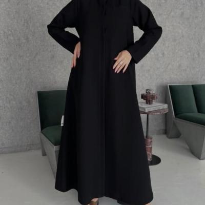 مانتو کتی زنانه کرپ مدل مانتو کتی بلند ساده شیک سایزبندی