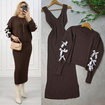 ست بلوز و سارافون پروانه