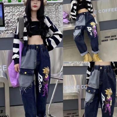 شلوار مام طرح دار وارداتی