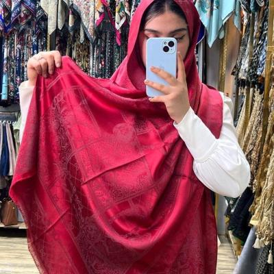 New collection   کالکشن عید شال ابریشم ژاکارد دو رو