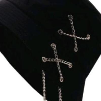 کلاه باکت زنجیر دار دخترانه