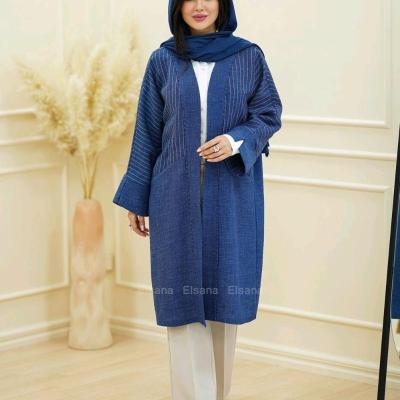 مانتو عبایی شانتون مدل کایلین