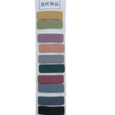 گیره مو زنانه مدل شمعی مستطیلی بسته 10 عددی