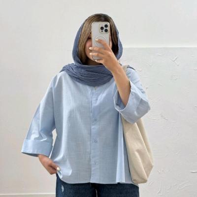 شومیز مانتویی مدل الماس