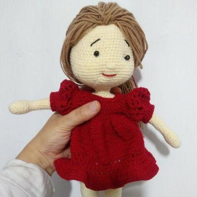 عروسک بافت سوزی خانم لباس قابل تعویض