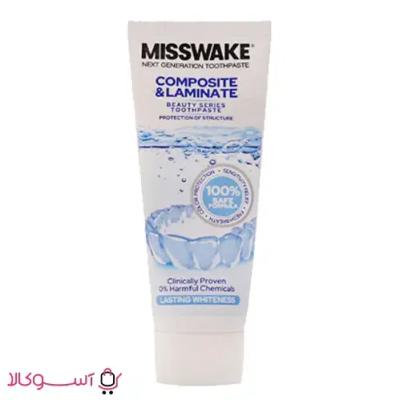 خمیر دندان میسویک مناسب دندان های کامپوزیت و لمینت شده حجم 75 میل