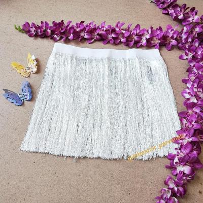 دامن فانتزی ریشه ای سفید و مشکی