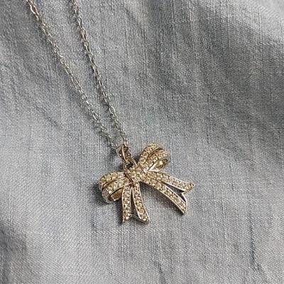 گردنبند جواهری پاپیون-155845